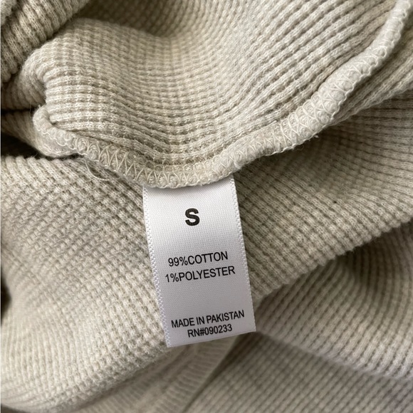 Pacsun Cropped Thermal Tee - Picture 4 of 4